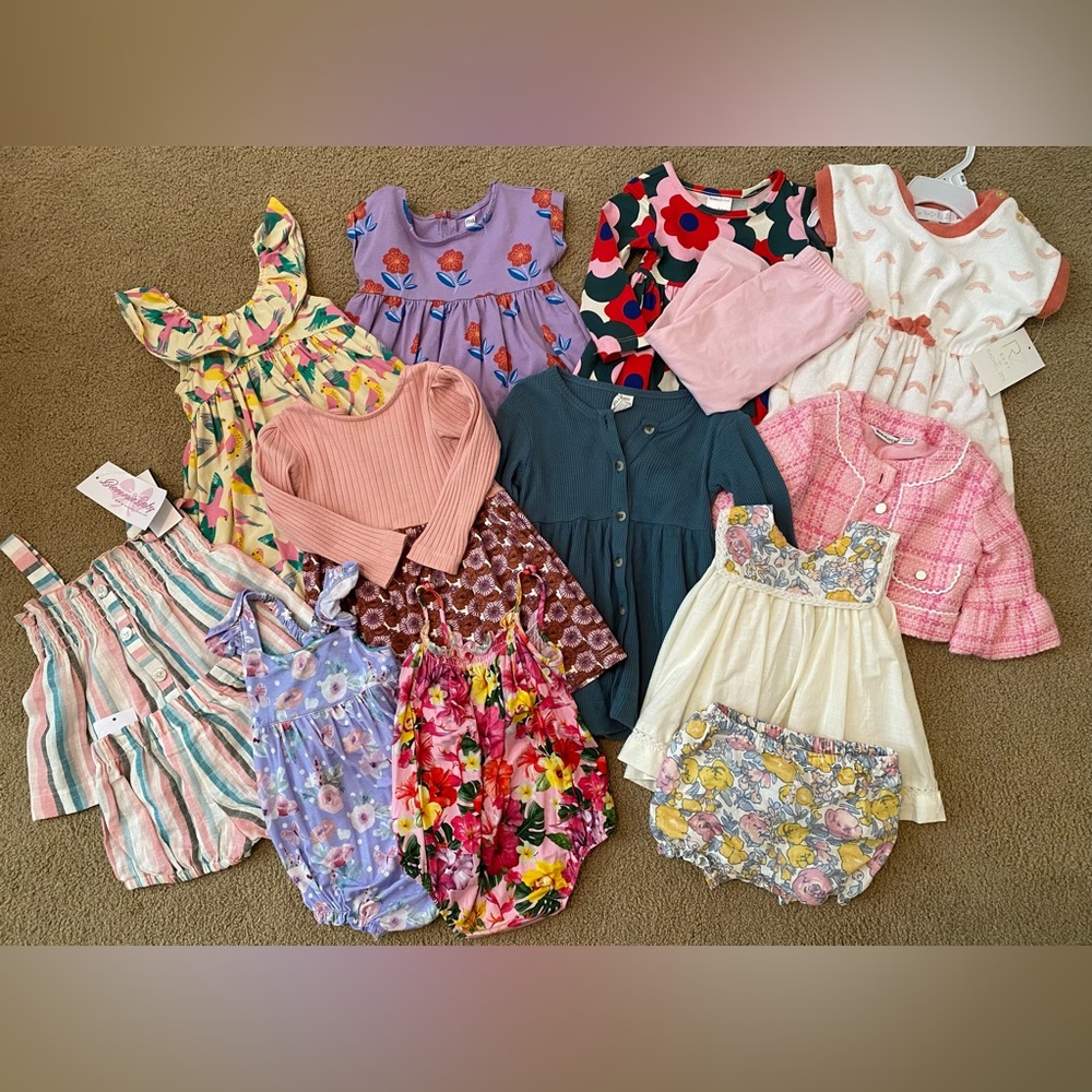14 piece 12/18 month girl bundle